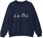 [VidiAmazing] Paw Print Heartbeat for Dog Lovers (1) ds047 T-Shirt
