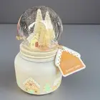 ❄️NEW 2024❄️White Woods & Musk Scented Candle w/snowglobe Top Huntington Home