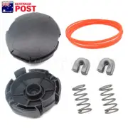 2 Trimmer Head Cover & Eyelet & Spring for Speed Feed 450 Trimmer Head Large