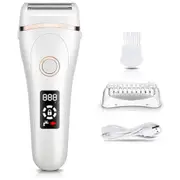 Lady Shaver Hair Remover Women Waterproof IPX6 Stainless Steel Blade USB Charge
