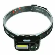 1X 2X Super Bright Waterproof HeadTorch Headlight LED USB Rechargeable Headlamp