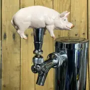 Pig Mini Beer Tap Handle Farmer Farm Animal Swine Babe Bacon Fair
