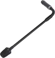 RIZGHWOY Flexible Aluminum Alloy Dynamic Gooseneck Microphone Single Direction XLR Plug Mic for DJ Mixer, Stage Performances, Bars and More