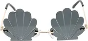 [CATIEBYE] 1pc Shell Sunglasses Party Glasses Sunglasses Props Photo Sunglasses Party Photo Props Funny Sunglasses Party Sunglasses Photo Glasses Sunglasses Decor Photo Booth Sunglasses