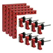 90 Degree Positioning Squares Right Angle Clamps 5.5" x 5.5",Aluminum Alloy W...
