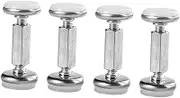 4pcs Bedside stoppers for headboard Vibration Isolator Adjustable Threaded Headboard Stoppers Fixer