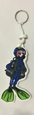 NEW Ocean Reef Scuba Diver Foam Floating Key Chain