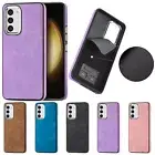 Luxury Leather Slim Soft Case Cover For Samsung Galaxy S23 Ultra/S22+/S21 FE