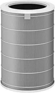 [Xiaomi] HEPA Filter for Air Purifier, Eliminates 99.97% Particles Small As 0.3 Micro, Compatible with Mi Air Purifier 2H, 3H, PRO, Grey One Size