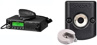 Oricom Bundle: UHF400R Heavy Duty Din Size 5 Watt UHF CB Radio and MMM100 Magnet