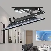 Electric Ceiling TV Mount - Motorized TV Mount, TV Wall Mount, with Remote Control, Flip Up Hidden TV Bracket, Foldable Retractable Ceiling Mount(32-70inch TV)