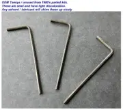 3x RC Tamiya Tool 1.5mm Hex Wrench TA01 TA02 TA03 TA04 Scorcher Frog 100+ Cars!