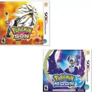 Pokemon Sun & Moon 3DS Brand New Game Special Bundle