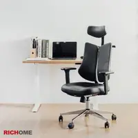 在飛比找森森購物網優惠-【RICHOME】里查曼雙背人體工學椅