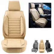 Seat Covers, Universal Car Seat Covers Front Seats, 2pcs Faux Leather Seat C...