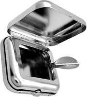 Creative Ashtray for Home Mini Portable Metal Pocket Ashtray Lid Outdoor Smoking Accessory