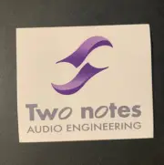 Two Notes Audio Engineering Sticker / Decal