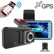 H808 4 Inch Car Hd Double Recording Driving Recorder