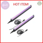 GREENIC Led Black Light Bar, 10W 1ft USB UV Blacklight Tube, Glow in The Dark Pa