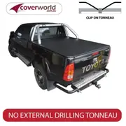 Tonneau Cover Toyota Hilux Extra Cab - Clip On - SR5