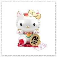 在飛比找蝦皮購物優惠-♥小花花日本精品♥ Hello Kitty 招財貓 存錢筒 