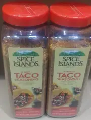 Spice Islands Premium Taco Seasoning with Chipotle Cocoa Powder and Corn Meal, 2