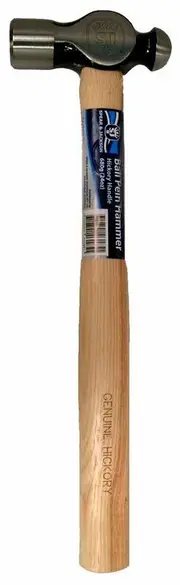 Spear & Jackson SJ-BPH24 - Ball Pein Hammer 24oz Hickory Handle