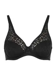Chantelle Norah Lace Underwired bra - Black 32D