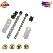 Complete Water Heater Repair Set: 1 Chrome Upper Thermostat & Installation Parts