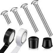 Color Guard Pole Weights,Heavy Duty Flag Pole Tips - Stainless Steel Mooring with Tapes, Heavy Duty Rubber Hardware for Ceremonies Training