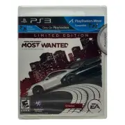 Need For Speed Most Wanted Limited Edition (Sony PlayStation 3) PS3 New Sealed