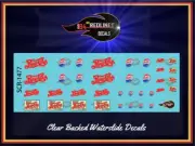 1/64 "Assorted Vintage Pepsi Logos" Decal SCR-1477