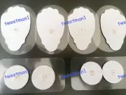REPLACEMENT ELECTRODE PADS (4 LG, 4 SM) FOR TENS AND DIGITAL MASSAGER MACHINE