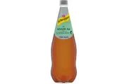 Schweppes Zero Sugar Classic Mixers Dry Ginger Ale Soft Drink Bottle 1.1l