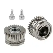 1X(Dual Gear Filament Drive Gear for K1/K1C/Ender3 V3 EXtruder Gear7710