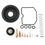 1Set for KLX650 1993-1995 KLX 650 Motorcycle Carburetor Repair Kit Shut-Off Valve Small Diaphragm black gold