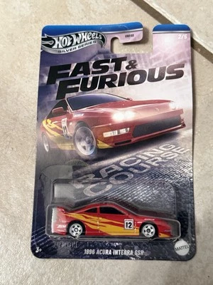 2025 Hot Wheels Sliver Series Fast Furious Racing Course 2/5 1996 Acura integra