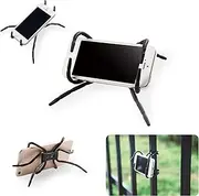 Spider Phone Holder Universal Multi-Function Spider Flexible Grip Holder Phone Car Holder Mount Stand for Smartphone(Black)