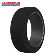 18X9X12-1/8 Tires Wide Track Solid Forklift Press-on Heavy Duty Smooth Tire