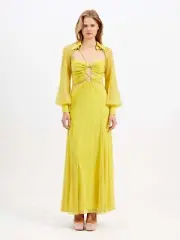 BNWT ALICE MCCALL MANGO SUNSET KISS MIDI DRESS - SIZE 12 AU/8 US (RRP $549)