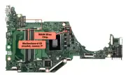Bios chip for HP 15s-eq2000 series Laptop, For motherboard: DA0P5JMB6B0 REV.B