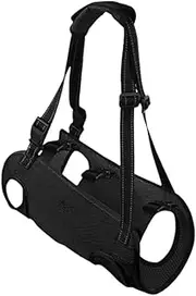 Generic Dog Lift Support Harness Dog Carrier Strap Oxford Cloth Full Support Mobility Pet Accessories for Old up and Down The Stairs, XL