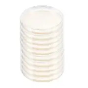 10 Pcs Culture Medium Agar Plates for Laboratory Petri Dish