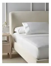 [Heritage] Finest Cotton 1000TC Sheet Set Super King Size in White