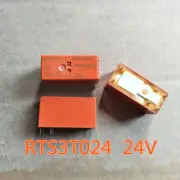 2Pcs TYCO RTS3T024 24VDC Power Relay 6Pins 16A 250VAC