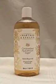 Crabtree & Evelyn Caramelized Fig & Brown Sugar Bath & Shower Gel Body Wash