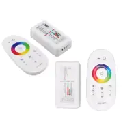 RGB LED Strip Light Remote Controller 2.4GHz RF Wireless Touch Screen DC12/24V