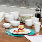 Mikasa Lausanne Bone China 40-Piece Dinnerware Set for 8 5 piece place settings