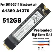 512GB SSD Solid State for 11" & 13" MacBook Air Late 2010 Mid 2011 /A1370 A1369