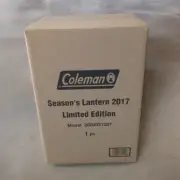 Coleman Season's Lantern 2017 limited edition NEW JP